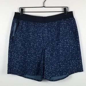 Ten Thousand The Interval Unlined Athletic Shorts in Blur Graphic Print Size XL